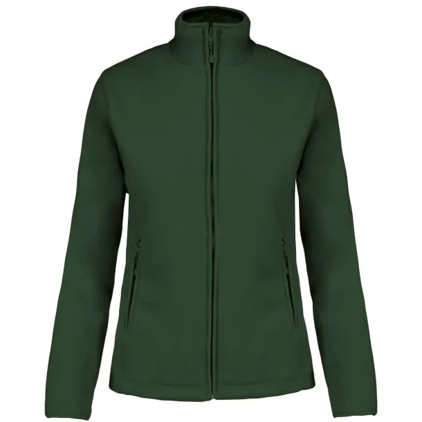 MAUREEN LADIES' FULL ZIP MICROFLEECE JACKET - Kariban Šumski zelena