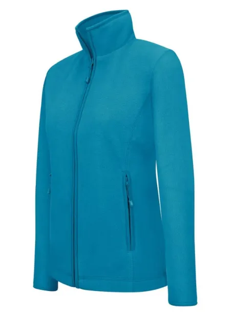 MAUREEN LADIES' FULL ZIP MICROFLEECE JACKET - Kariban Tropical Blue