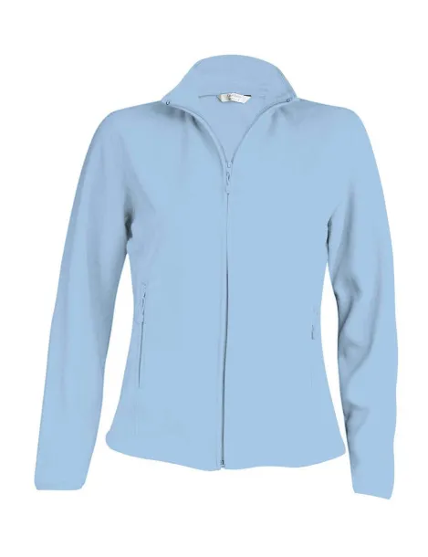 MAUREEN LADIES' FULL ZIP MICROFLEECE JACKET - Kariban Sky blue