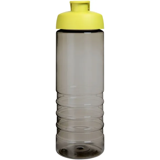 H2O Active® Eco Treble 750 ml flip lid sport bottle Charcoal Lime