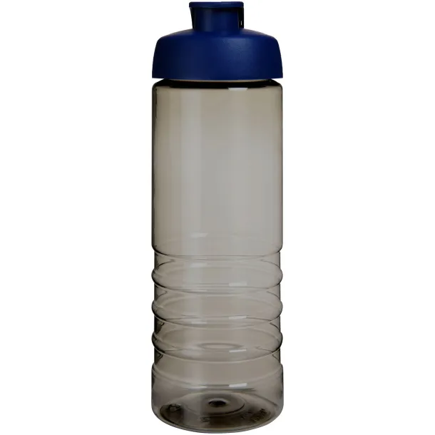 H2O Active® Eco Treble 750 ml flip lid sport bottle Charcoal Blue