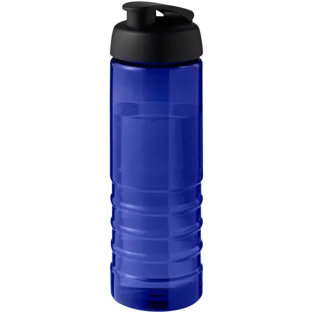 H2O Active® Eco Treble 750 ml flip lid sport bottle Blue Solid black