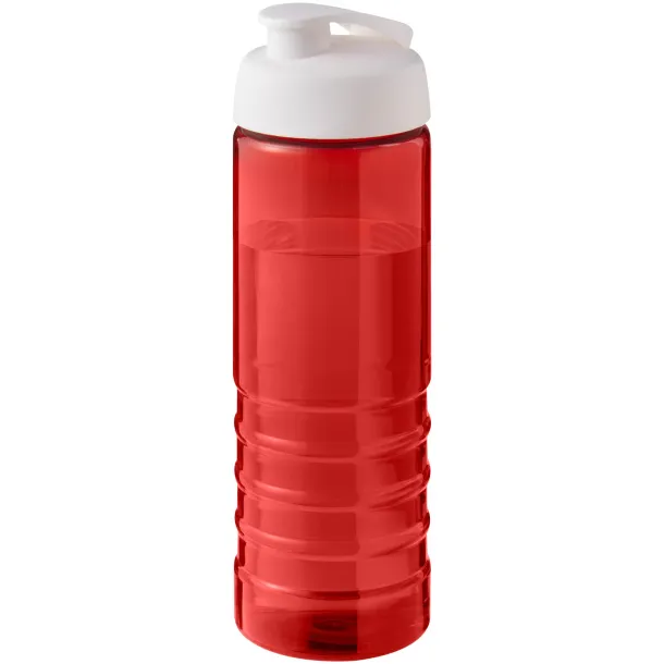 H2O Active® Eco Treble 750 ml flip lid sport bottle Red White