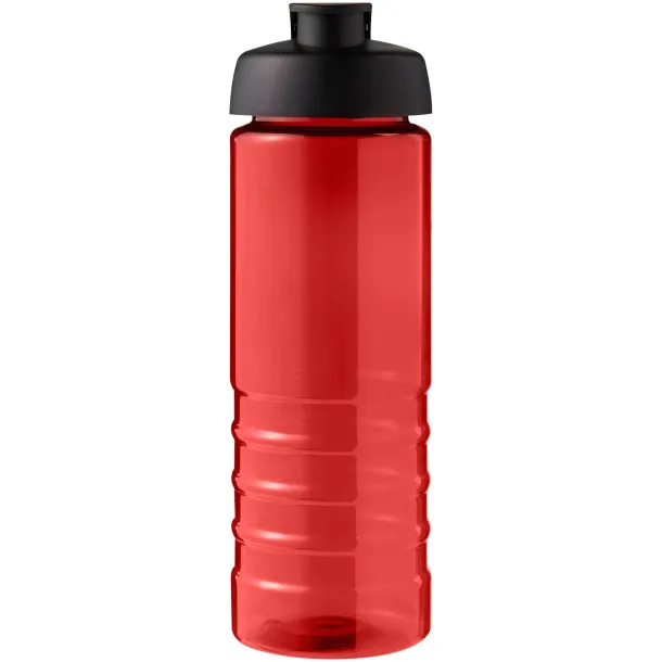 H2O Active® Eco Treble 750 ml flip lid sport bottle Red Solid black