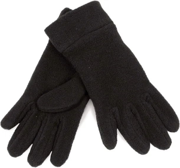  KIDS' FLEECE GLOVES - K-UP Black