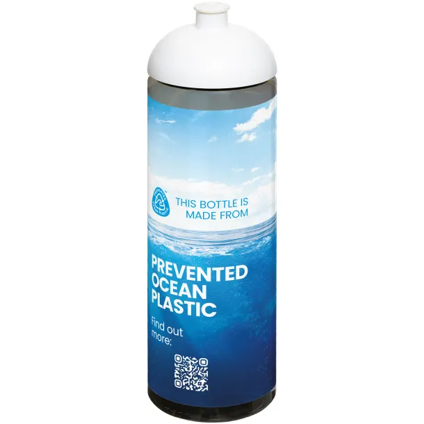 H2O Active® Eco Vibe Sportska boca s kupolastim poklopcem, 850 ml Ugljen Bijela