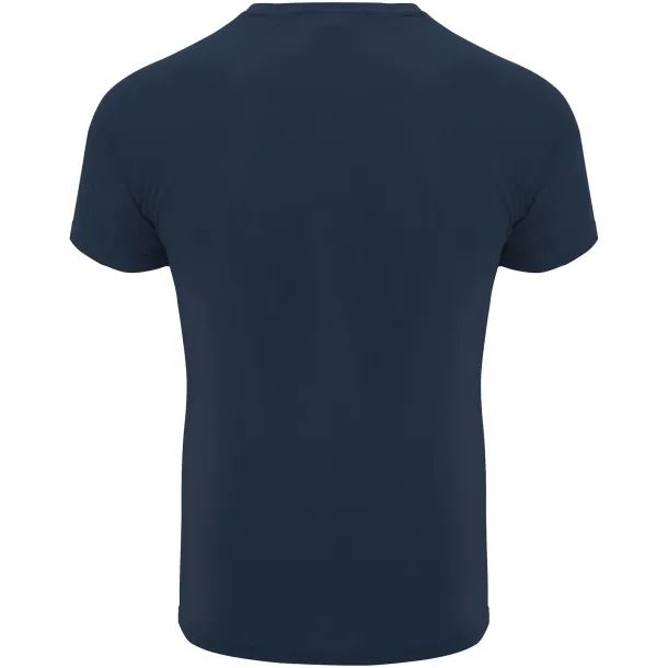 Bahrain short sleeve kids sports t-shirt - Roly Navy Blue