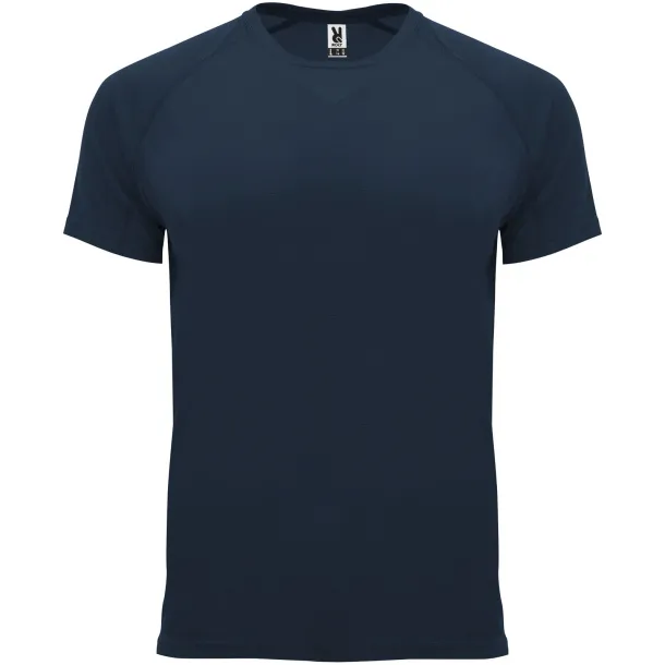 Bahrain short sleeve kids sports t-shirt - Roly Navy Blue