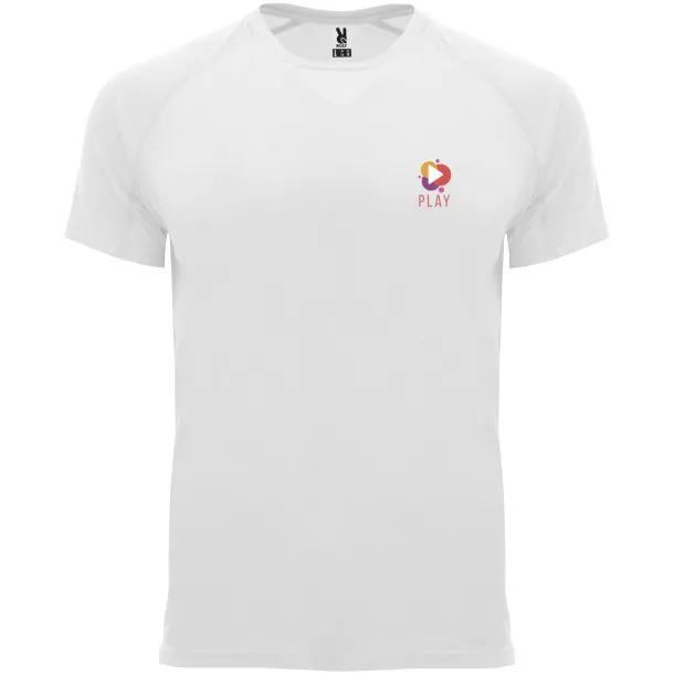 Bahrain short sleeve kids sports t-shirt - Roly White