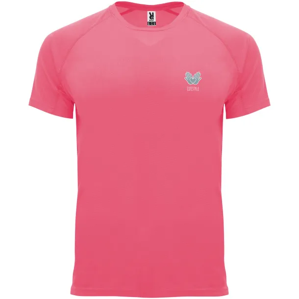 Bahrain Dječja sportska majica kratkih rukava, 135 g/m2 - Roly Fluor Lady Pink