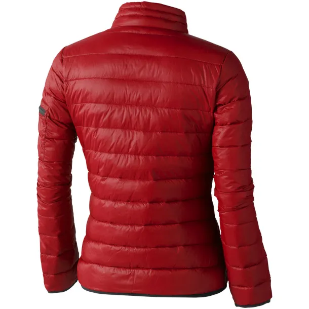 Scotia light down ladies jacket - Elevate Life Red