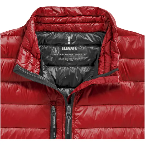 Scotia light down ladies jacket - Elevate Life Red