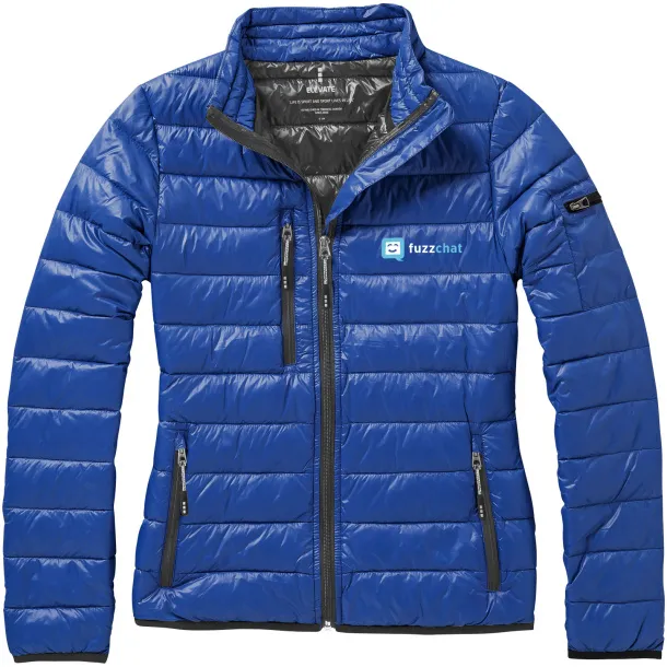 Scotia light down ladies jacket - Elevate Life Blue