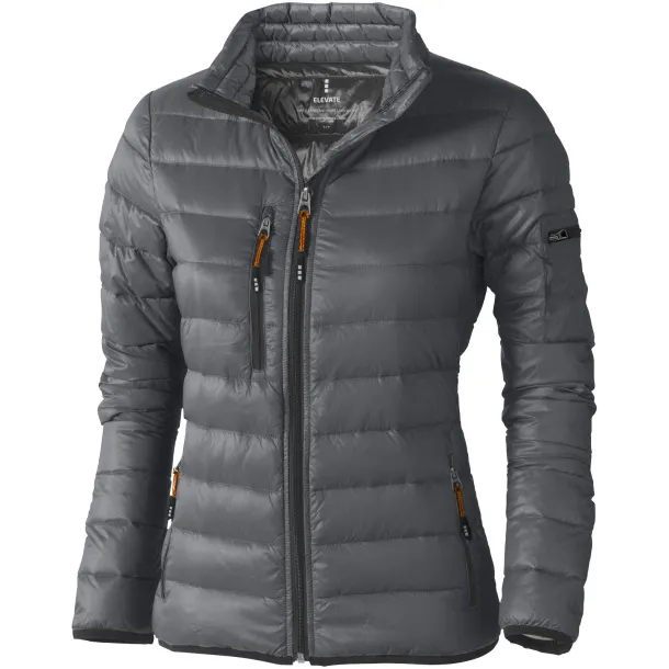 Scotia light down ladies jacket - Elevate Life Steel grey