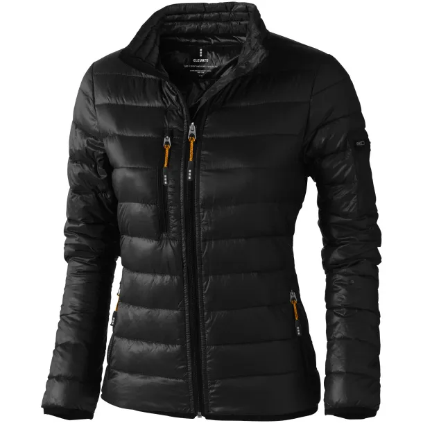 Scotia light down ladies jacket - Elevate Life Solid black