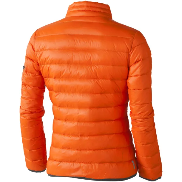 Scotia light down ladies jacket - Elevate Life Orange