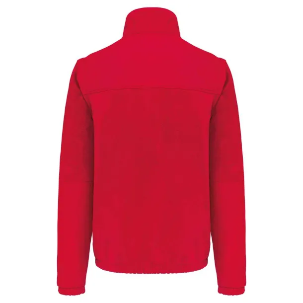  FLEECE JACKET WITH REMOVABLE SLEEVES - Designed To Work Red