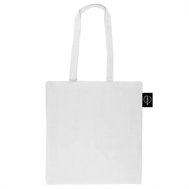  Recycled cotton shopping bag B'RIGHT, 200 g/m2 white