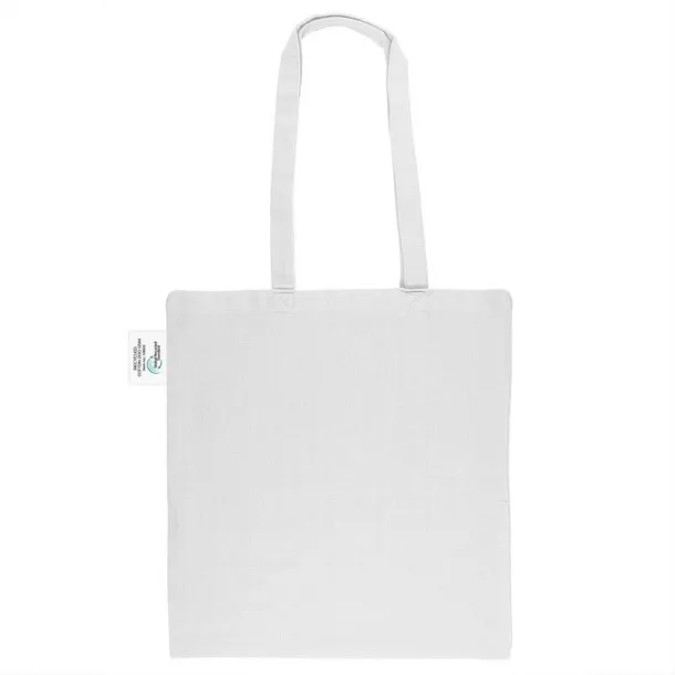  Recycled cotton shopping bag B'RIGHT, 200 g/m2 white