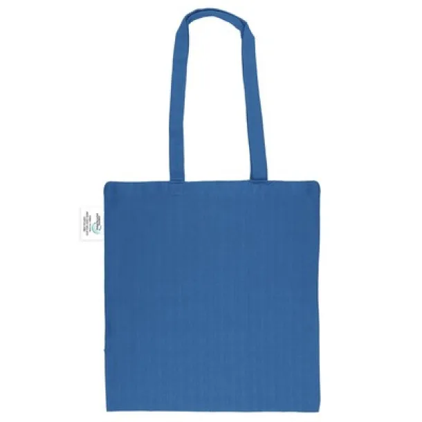  Recycled cotton shopping bag B'RIGHT, 200 g/m2 navy blue