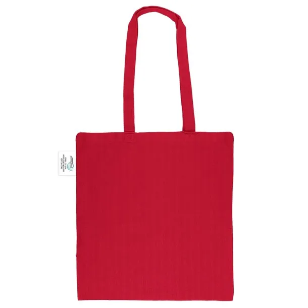  Recycled cotton shopping bag B'RIGHT, 200 g/m2 red