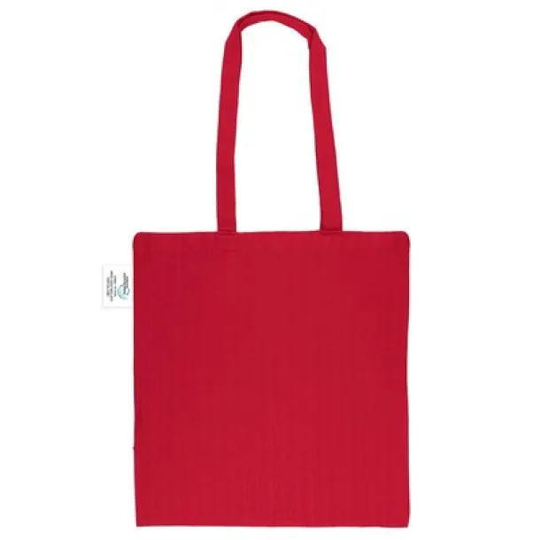  Recycled cotton shopping bag B'RIGHT, 200 g/m2 red