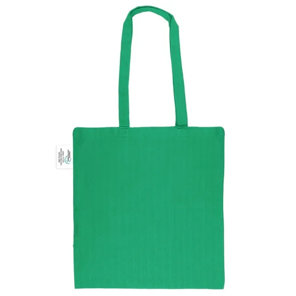  Recycled cotton shopping bag B'RIGHT, 200 g/m2 light green