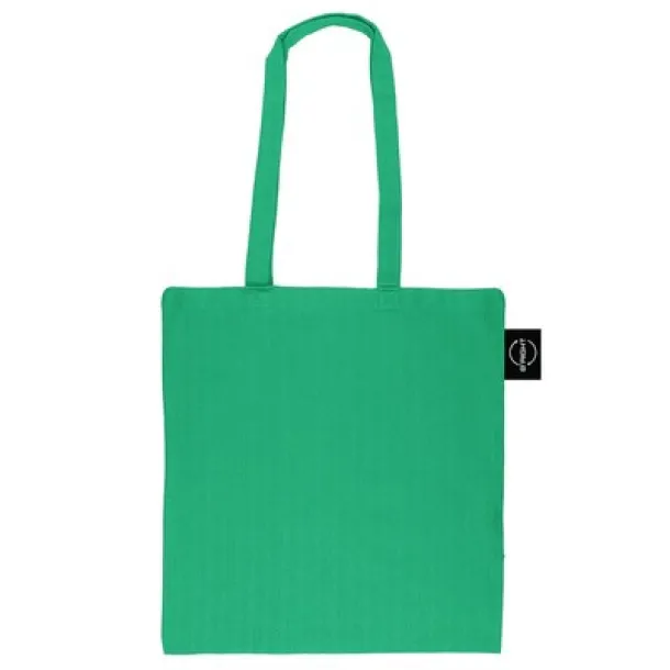  Recycled cotton shopping bag B'RIGHT, 200 g/m2 light green