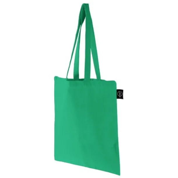  Recycled cotton shopping bag B'RIGHT, 200 g/m2 light green