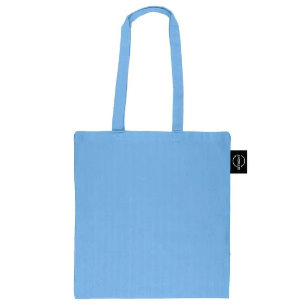  Recycled cotton shopping bag B'RIGHT, 200 g/m2 blue