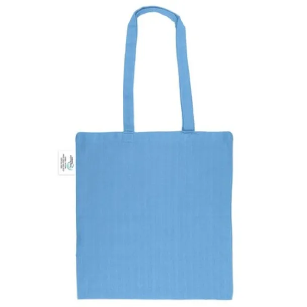  Recycled cotton shopping bag B'RIGHT, 200 g/m2 Plava