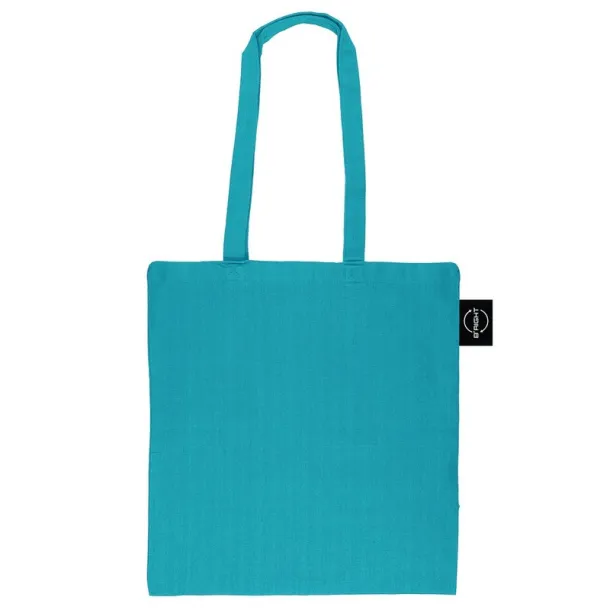  Recycled cotton shopping bag B'RIGHT, 200 g/m2 turquoise