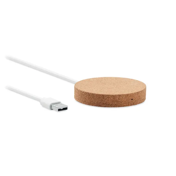 KOKE Round wireless charging pad Beige