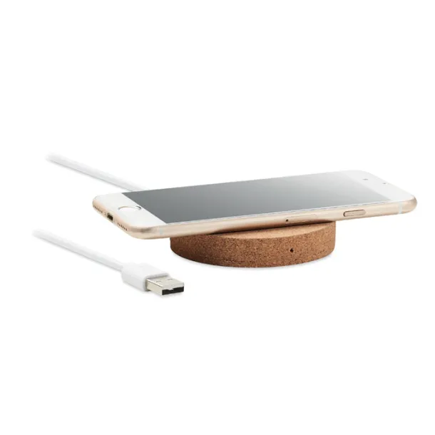 KOKE Round wireless charging pad Beige