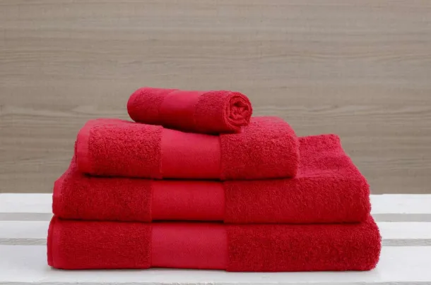  OLIMA CLASSIC TOWEL - Olima Klasična crvena