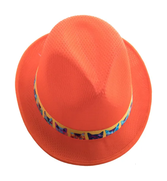 Subrero sublimation band for straw hats White