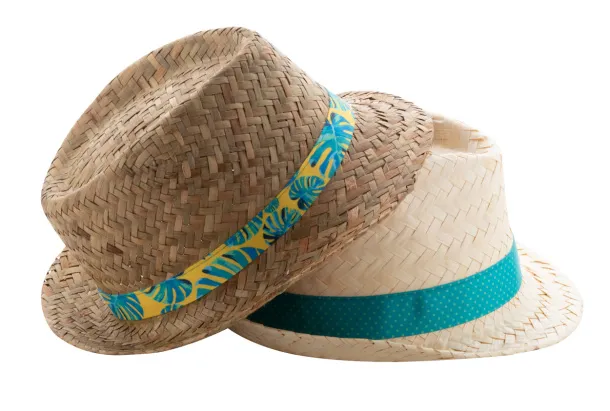 Subrero sublimation band for straw hats White