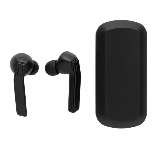  Free Flow TWS earbuds in charging case - XD Collection Black 