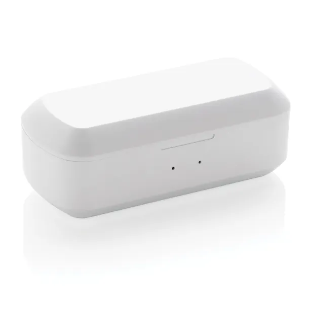  Free Flow TWS earbuds in charging case - XD Collection White 