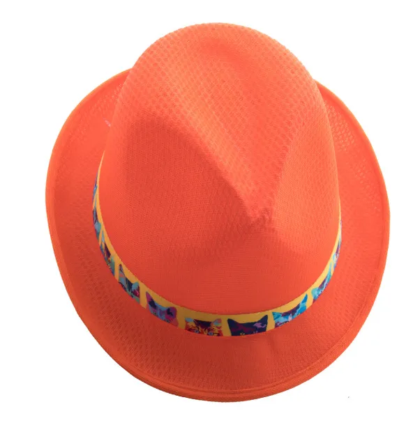 Subrero sublimation band for straw hats White