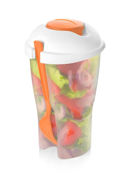 CESAR Salad box  800 ml + 50 ml Orange