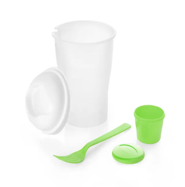 CESAR Salad box  800 ml + 50 ml Light green