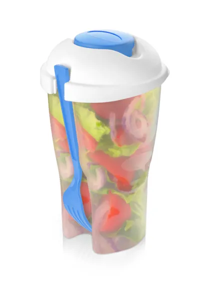 CESAR Salad box  800 ml + 50 ml Light blue