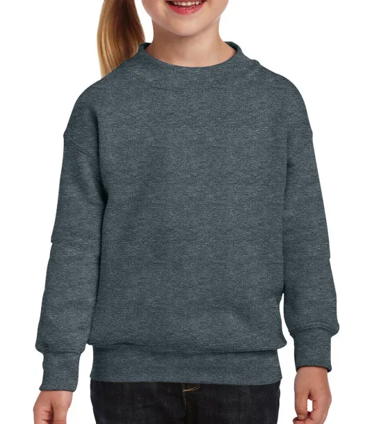  Dječji pulover s okruglim izrezom, 270 g/m² - Gildan Dark Heather