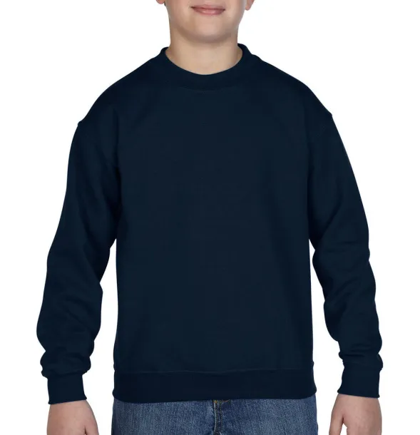  Blend Youth Crew Neck Sweat - Gildan Navy