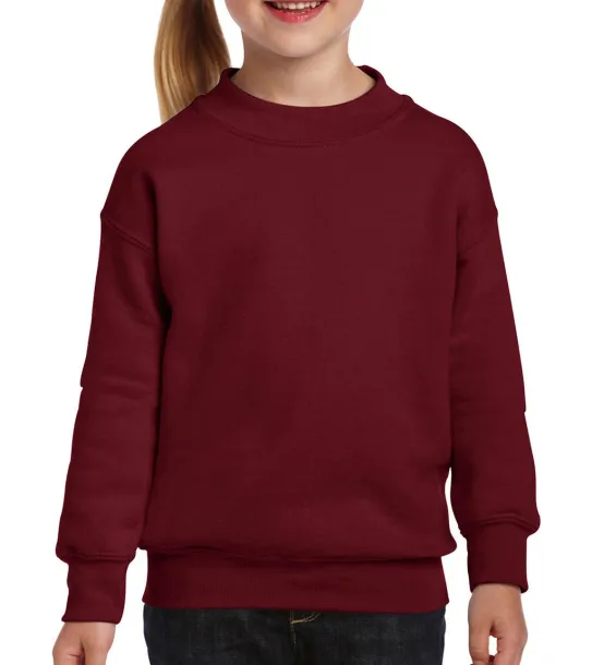  Dječji pulover s okruglim izrezom, 270 g/m² - Gildan Garnet