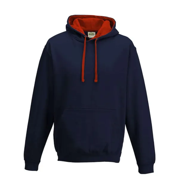  Varsitiy hoodica, 280 g/m2 - Just Hoods Oxford Navy Sun Yellow