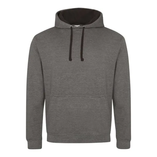  Varsitiy hoodica, 280 g/m2 - Just Hoods Ugljen Squidgy Pumpkin