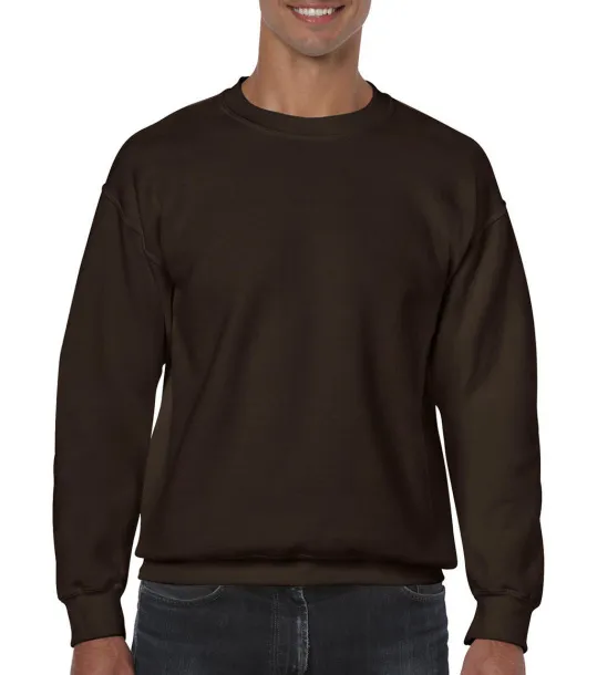  Heavy Blend Adult Crewneck Sweat - Gildan Dark Chocolate