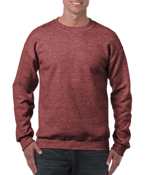  Heavy Blend Adult Crewneck Sweat - Gildan Heather Sport Dark Maroon